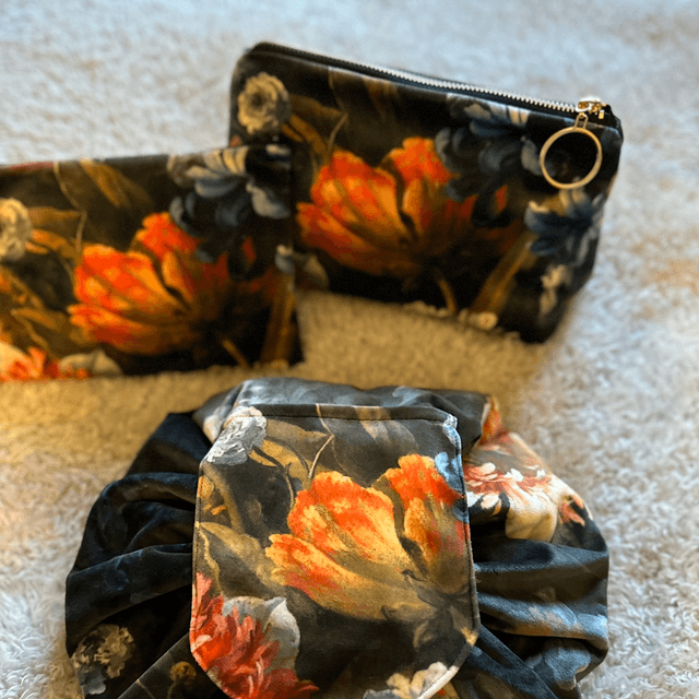 Handmade "Sweet romance" large bag