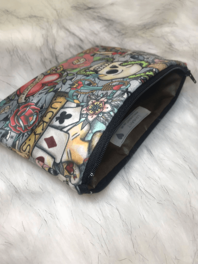 Handmade " sea girl" clutch bag