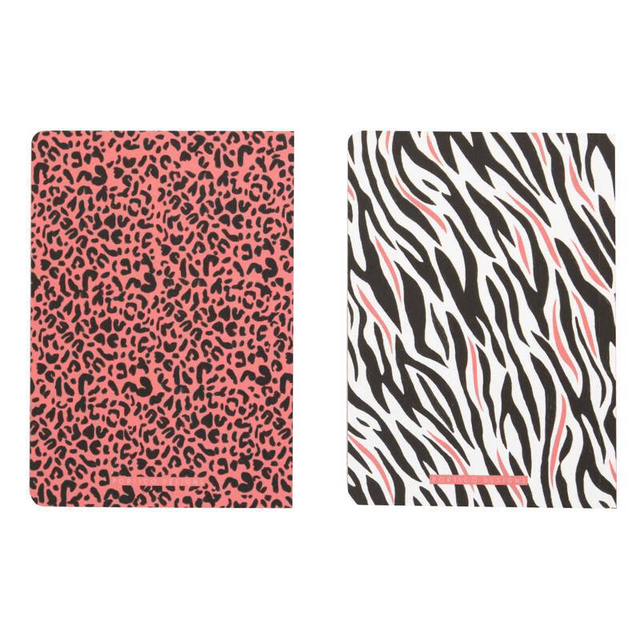 Animal 2 pack slim notebooks