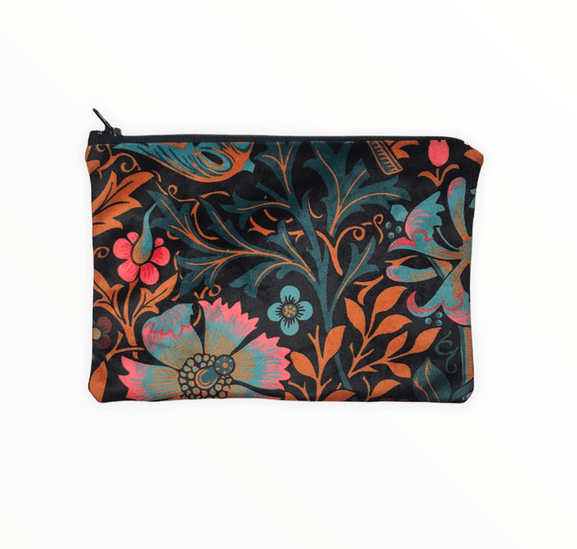 Handmade "William Morris" clutch bag