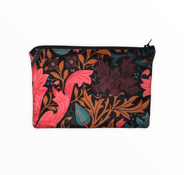 Handmade "William Morris" clutch bag