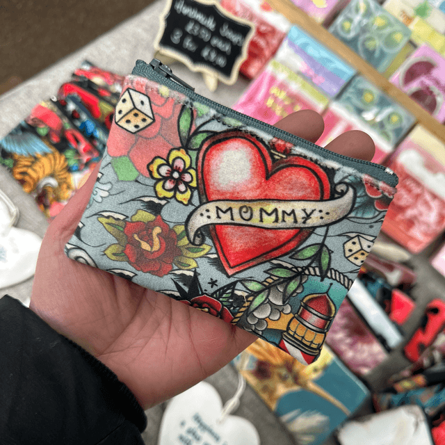 Handmade “Seagirl” coin purse 