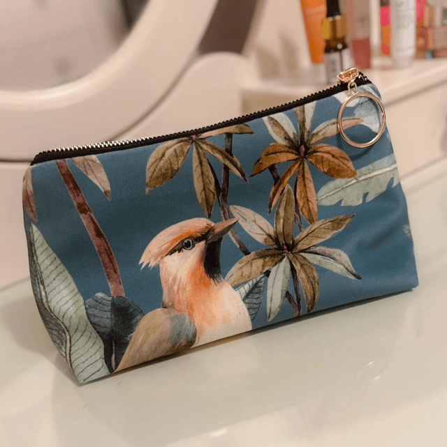 Handmade "Treasures of the forest" large bag