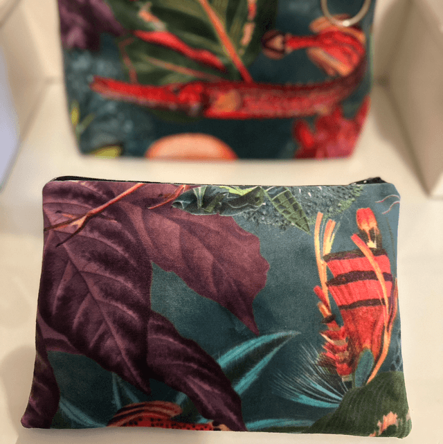 Handmade "Under the sea" clutch bag