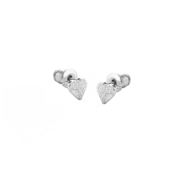 Tutti & Co Admire silver studs