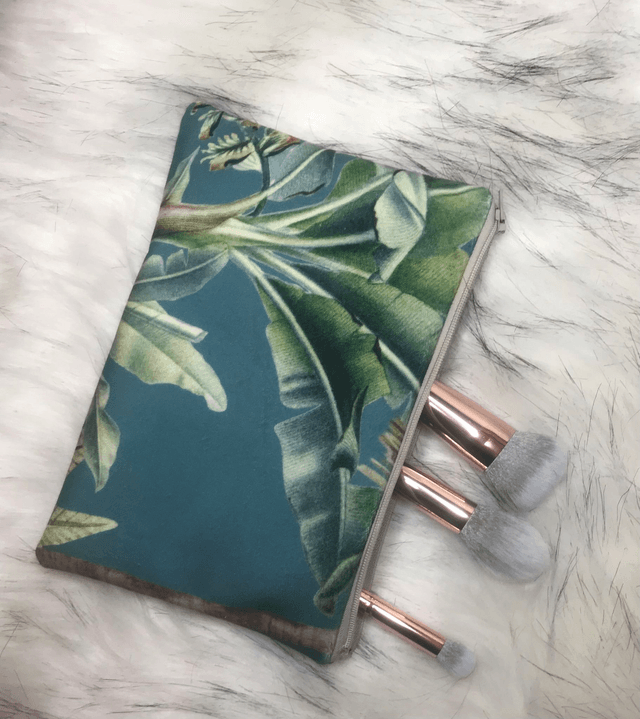 Handmade "Treasures of the forest" clutch bag