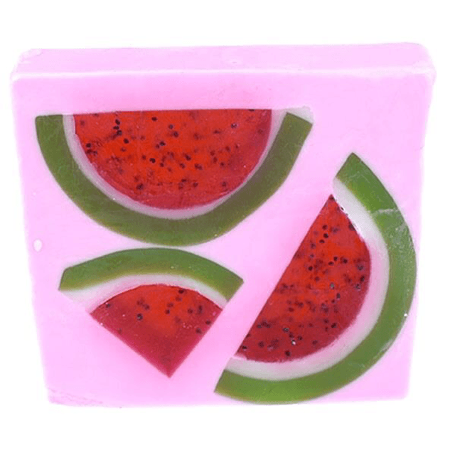 Watermelon sugar soap slice