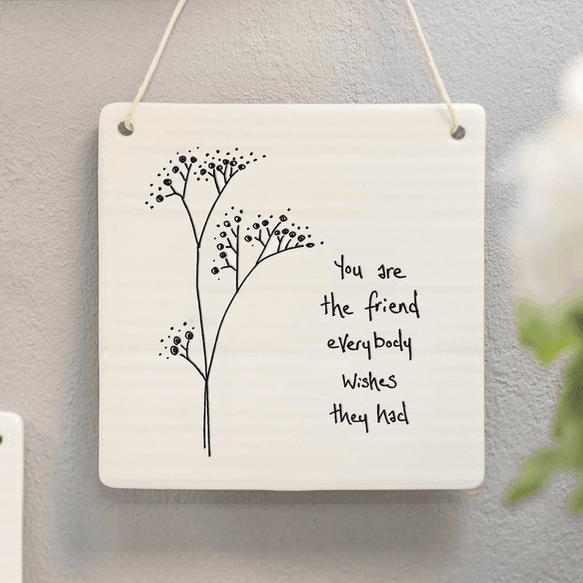 Mum/friend porcelain sign