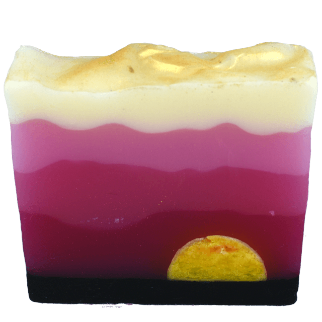 Sunset state of mind slice soap