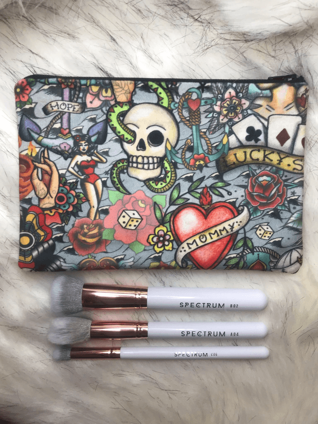Handmade &quot; sea girl&quot; clutch bag