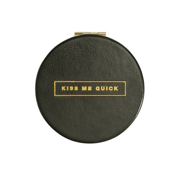 Emily Brooks &quot;Kiss me quick&quot; compact mirror