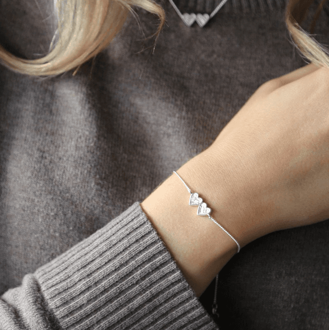 Tutti &amp; Co heartbeat bracelet silver