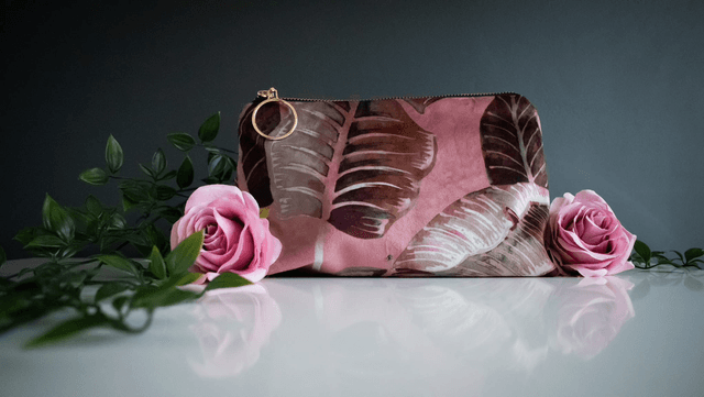 Handmade &quot;Botanical blush&quot; large bag