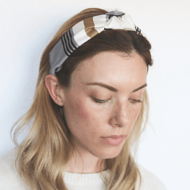 Tutti &amp; Co Check knot headband