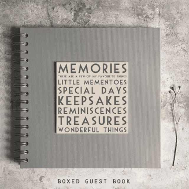 Boxed Memory book